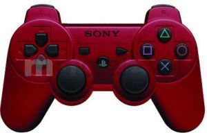 Pad Sony Bezprzewodowy kontroler Dualshock 3 do PS3 czerwony 3
