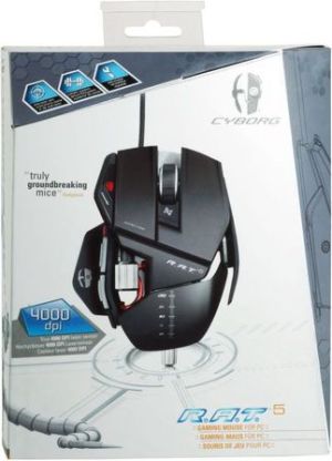 Mysz Mad Catz R.A.T. 5 Czarna (MCB4370500B2) 5