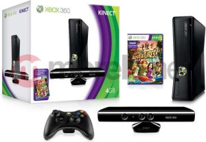 Microsoft Xbox 360 S 4GB (Corona) + Kinect + Kinect Adventures (S4G-00013) 2