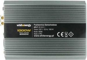 Przetwornica Whitenergy 1000W 24V/230V 1