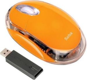 Mysz Saitek M80X NOTEBOOK BEZPRZEWODOWA POMARANCZOWA (PM45O) 3