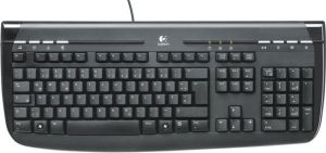 Klawiatura Logitech  (Internet 350 PS/2 Black Russian layout) 1