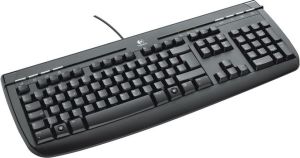 Klawiatura Logitech  (Internet 350 PS/2 Black Russian layout) 2