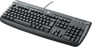 Klawiatura Logitech  (Internet 350 PS/2 Black Russian layout) 3