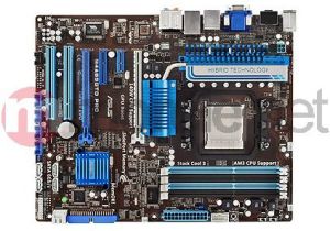 Płyta główna Asus AMD 890GX Socket AM3 (2xPCX/VGA/DZW/GLAN/SATA3/RAID/DDR3/CrossFireX) (M4A89GTD PRO) 1