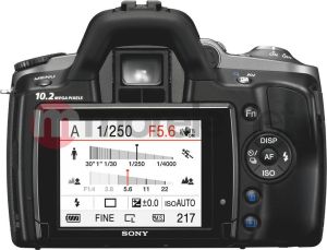 Lustrzanka Sony DSLR-A330L + ob. 18-55mm 4