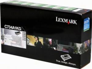 Toner Lexmark C734A1KG Black Oryginał  (C734A1KG) 1