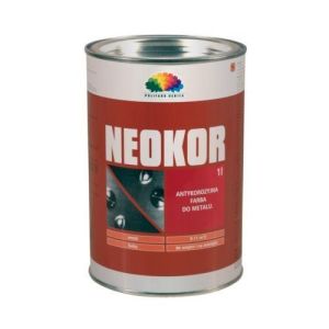 Polifarb Dębica Neokor podkładowa do metalu czarny 1L 2