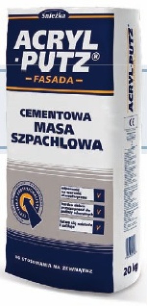 Śnieżka Masa szpachlowa cementowa ACRYL-PUTZ FASADA 5kg 1