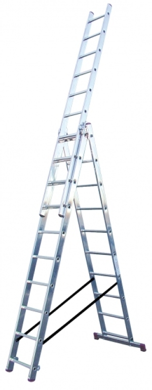 Krause Drabina aluminiowa Corda wielofunkcyjna 3x10 stopni (010407) 1