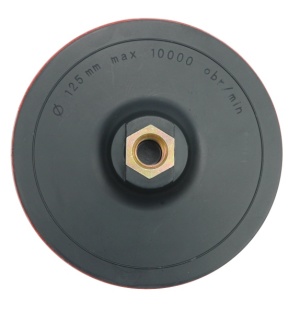 Vorel Tarcza gumowa z rzepem do szlifierki kątowej 125mm (08315) 1