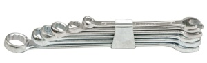 Vorel Zestaw kluczy płasko-oczkowych 8-17mm 6szt. (51560) 1