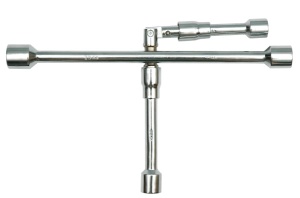 Vorel Klucz krzyżakowy do kół składany 17x19x21x23mm (57030) 1