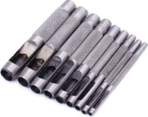 Vorel Przebijaki do skóry 2,5-10mm 9szt. (76705) 2