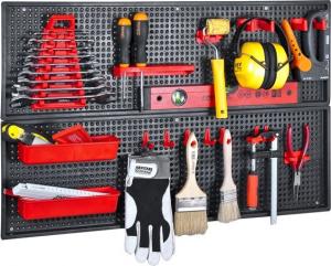 Prosperplast Płyta perforowana narzędziowa z zawieszkami 80x50cm (788085) 2