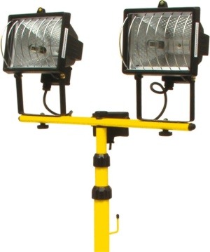 Vorel Lampy halogenowa na stojaku 2szt. 400W 220V 82787 1