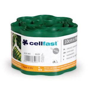 Cellfast Obrzeże ogrodowe ciemna zieleń 10cm x 9m 30-021 1