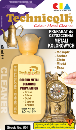 Technicqll Preparat do czyszczenia metali kolorowych 60ml P-501 1