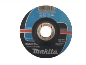 Makita Tarcza do szlifowania metalu wypukła 125x22,2x6,0mm (D-18465) 1