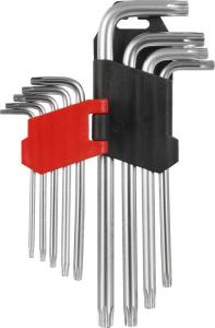 Yato Zestaw kluczy trzpieniowych torx typ L T10-T50 z otworem 9szt. (YT-0511) 3