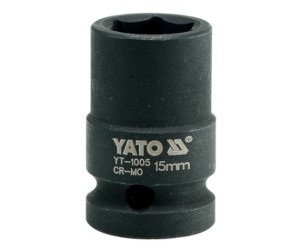 Yato Nasadka udarowa 6-kątna 1/2" 15mm (YT-1005) 1