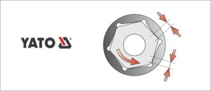 Yato Nasadka 6-kątna 3/8" 6mm (YT-3801) 3