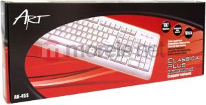 Klawiatura Art  (AK-45S Classica PS2 biała) 3
