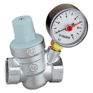 Caleffi Regulator ciśnienia wody 3/4" 16Bar z manometrem (533251) 1