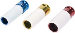 Yato Nasadki udarowe do alu felg 17-19-21mm 1/2" 3szt. (YT-1056) 2