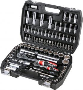 Zestaw narzędzi Yato Zestaw kluczy nasadowych 1/4" 1/2" 94szt. (YT-1268) 3