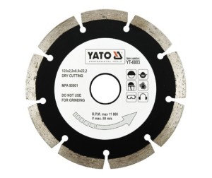 Yato Tarcza diamentowa segmentowa 125x2,2x22,2mm (YT-6003) 1