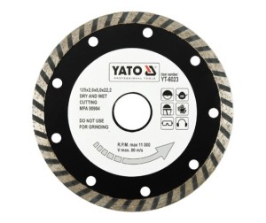 Yato Tarcza diamentowa turbo 125x2,6x22mm (YT-6023) 1