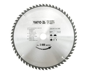 Yato Piła tarczowa do drewna 300x30mm 60z (YT-6077) 1