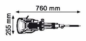 Bosch Młot wyburzeniowy GSH 16-30 1750 W 2