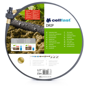 Cellfast Wąż nawadniający Drip 1/2" 15m (19-002) 1