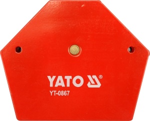 Yato Spawalniczy kątownik magnetyczny 111x136x24mm 34kg (YT-0867) 1