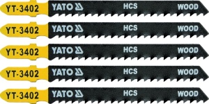 Yato Brzeszczot do wyrzynarki typ T HCS do drewna 5cz. TPI8 YT-3402 1