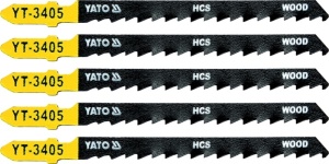 Yato Brzeszczot do wyrzynarki typ T HCS do drewna 5cz. TPI6 YT-3405 1