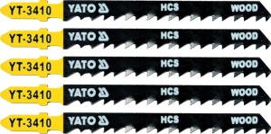 Yato Brzeszczot do wyrzynarki typ T HCS do drewna 5cz. TPI6 (YT-3410) 1