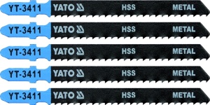 Yato Brzeszczot do wyrzynarki typ T HCS do metalu 5cz. TPI8 YT-3411 1