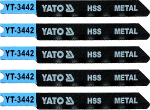 Yato Brzeszczot do wyrzynarki typ U HSS do metalu 5cz. TPI36 YT-3442 1