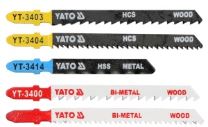 Yato Brzeszczot do wyrzynarki typ T drewno-metal mix 5cz. (YT-3445) 1