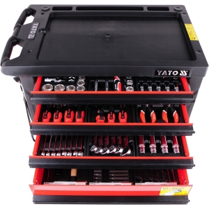 Wózek narzędziowy Yato 6 szuflad z wyposażeniem (YT-5530) 4