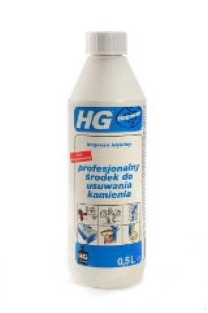 HG Środek do usuwania kamienia, rdzy, żółtych zacieków, tlenków miedzi HG HAGESAN BŁĘKITNY 0,5L 1