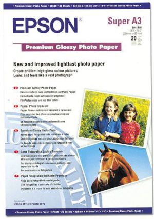 Epson Papier fotograficzny do drukarki A3+ (C13S041316) 1