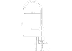 Bateria kuchenna KFA Diament stojąca chrom (4103-915-00) 3