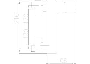 Bateria prysznicowa KFA Korund chrom (4006-010-00) 2