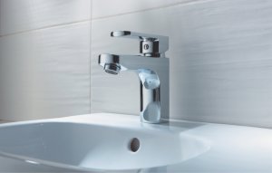 Bateria umywalkowa KFA Korund stojąca chrom (4002-811-00) 3