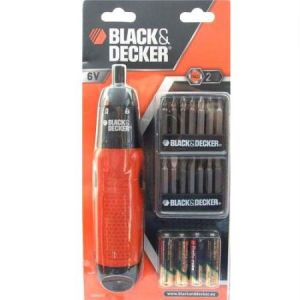 Black&Decker Wkrętak na baterie 19 części (A7073) 1