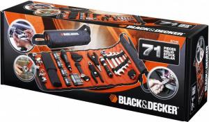 Zestaw narzędzi Black&Decker Zestaw kluczy samochodowych 71 el. A7144 4